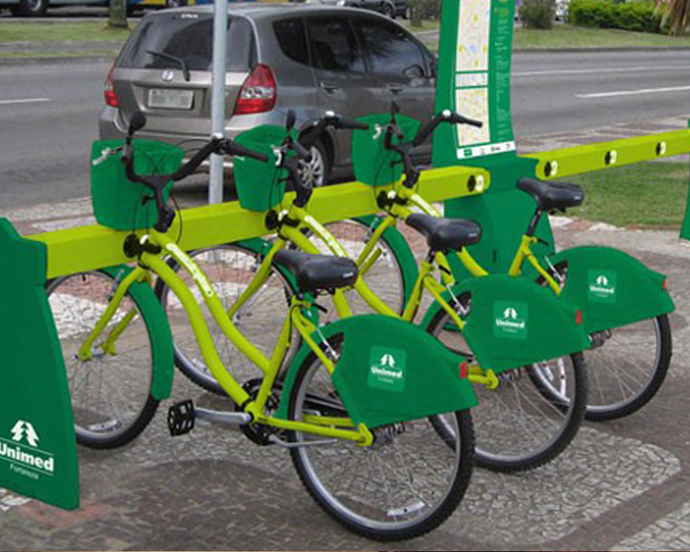 Bicicletas compartilhadas